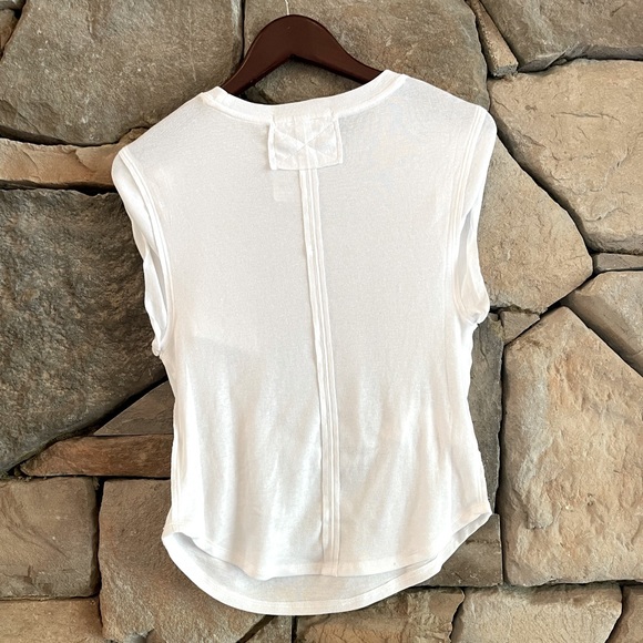 Free People We The Free You Rock Tee White - Picture 3 of 5